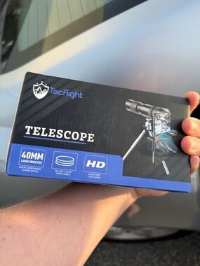 40mm HD Telescope - Black